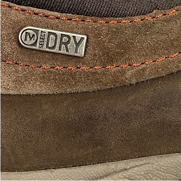Merrell Dewbrook Moc Slip-On Shoes Womens Size 7 Brown Leather Active Heat - Picture 11 of 16